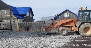 Отсыпка участка Озёрск, цена от 209 р./куб.